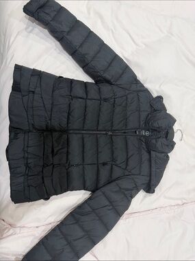 Tahari Women's Puffer Coat with Hood
